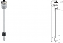 ESL具有2个可编程数字阈值的4-20MA模拟输出液位传感器-EUROSWITCH销售中心