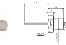 P535P侧面固定电磁液位传感器-EUROSWITCH销售中心