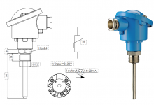 温度传感器4-20 mA模拟输出-EUROSWITCH销售中心